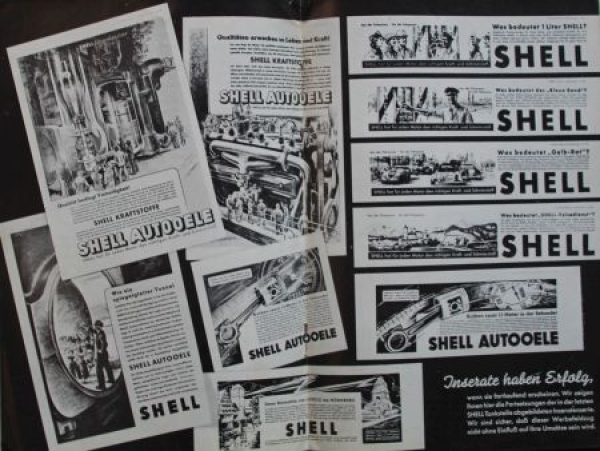 "Die Shell Tankstelle" Gasstation-Magazine1938 (3750)
